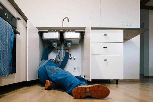 Professional Drain Cleaning technician working in Dilltown, PA